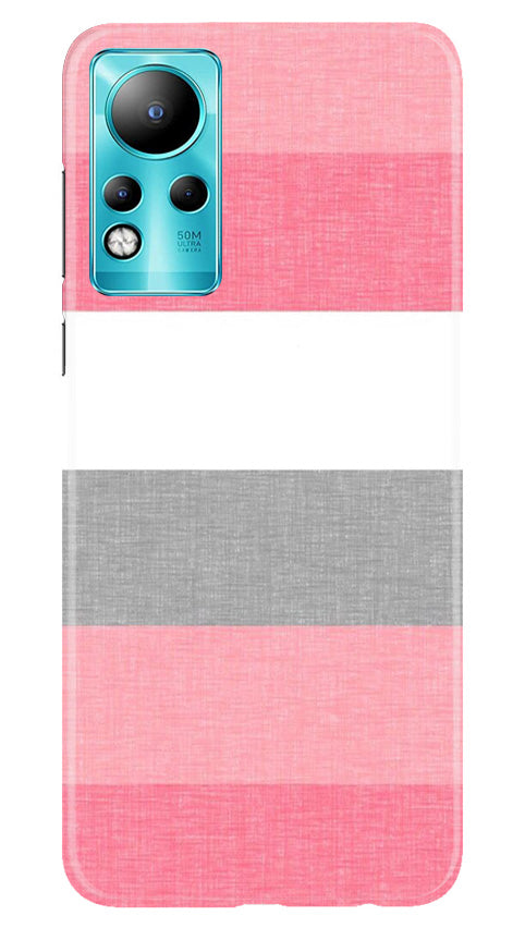 Pink white pattern Case for Infinix Note 11