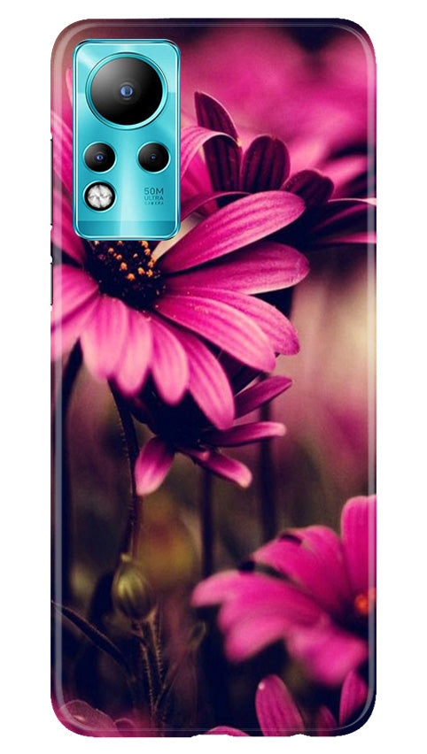 Purple Daisy Case for Infinix Note 11