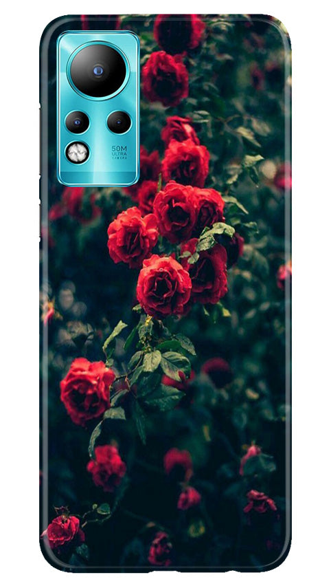 Red Rose Case for Infinix Note 11