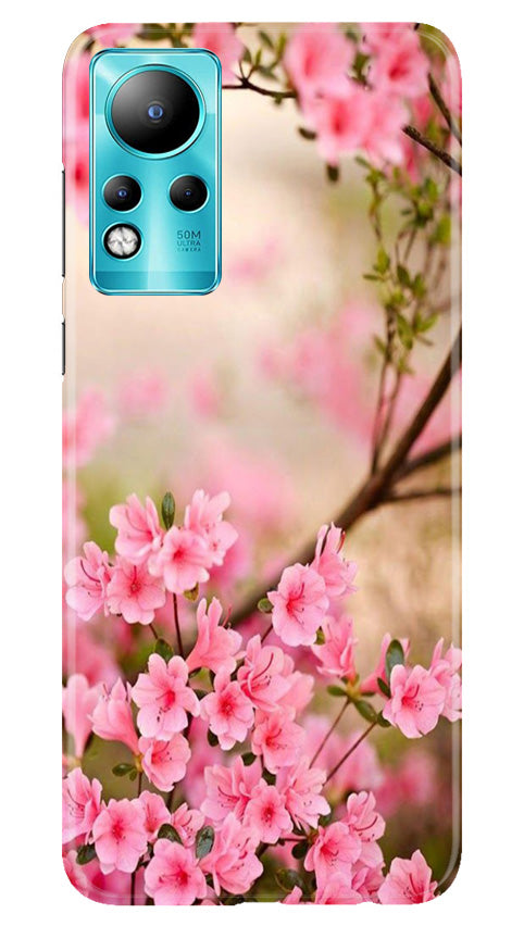 Pink flowers Case for Infinix Note 11