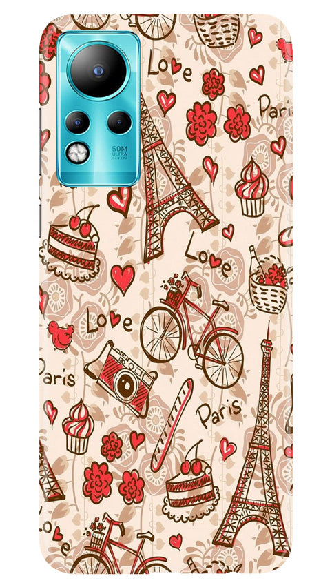 Love Paris Case for Infinix Note 11(Design - 103)