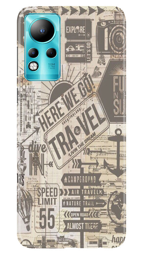 Travel Case for Infinix Note 11(Design - 104)