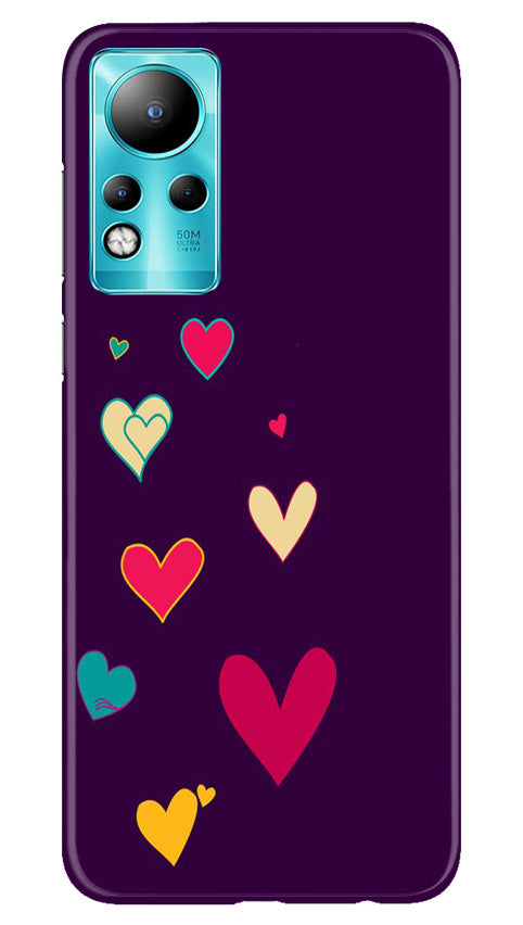 Purple Background Case for Infinix Note 11(Design - 107)