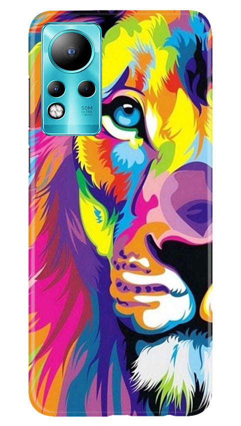 Colorful Lion Case for Infinix Note 11(Design - 110)