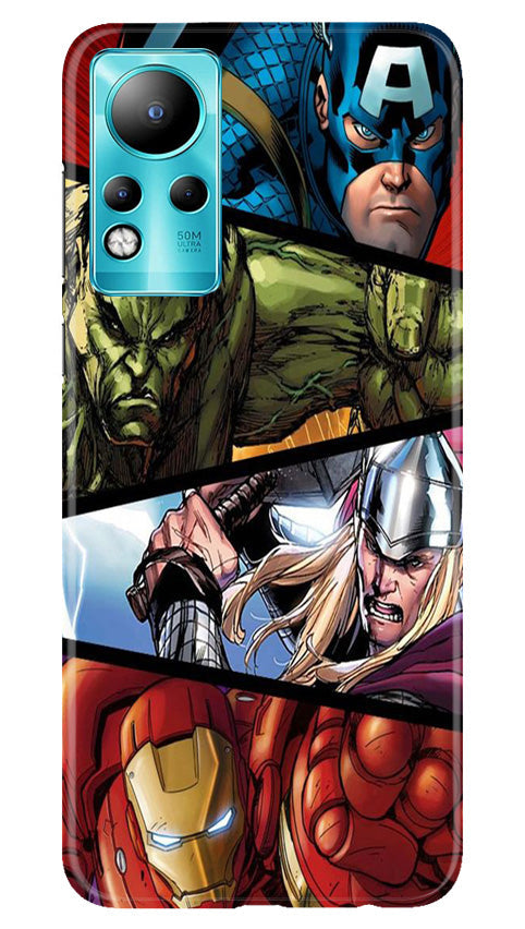 Avengers Superhero Case for Infinix Note 11(Design - 124)