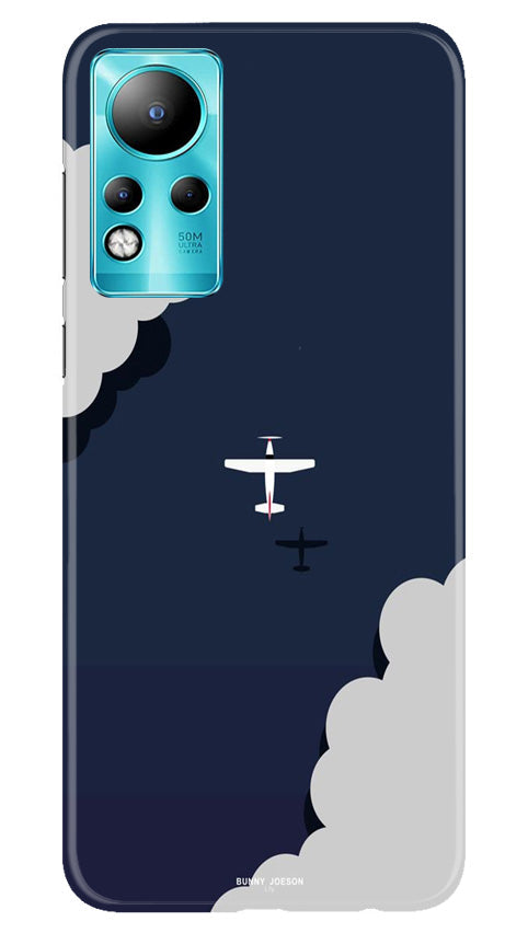 Clouds Plane Case for Infinix Note 11 (Design - 165)