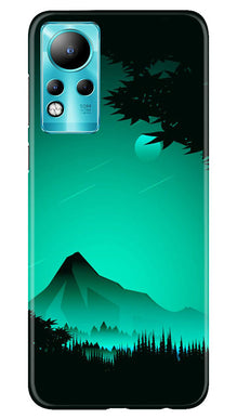 Moon Mountain Mobile Back Case for Infinix Note 11 (Design - 173)