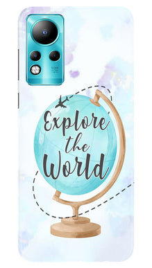 Explore the World Mobile Back Case for Infinix Note 11 (Design - 176)