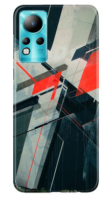 Modern Art Mobile Back Case for Infinix Note 11 (Design - 199)