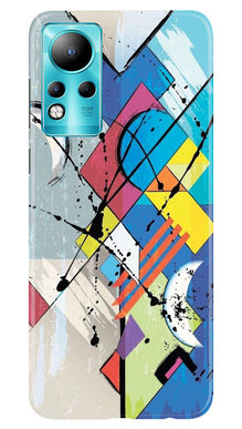 Modern Art Mobile Back Case for Infinix Note 11 (Design - 203)