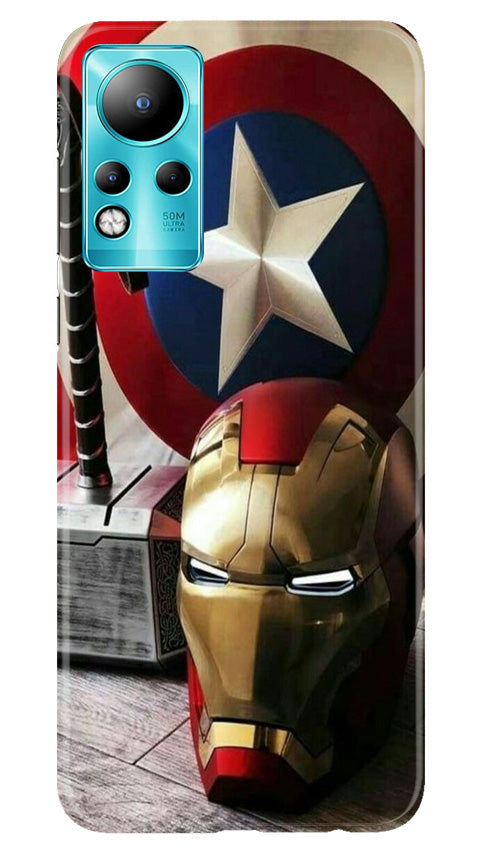 Captain America Shield Case for Infinix Note 11 (Design No. 222)