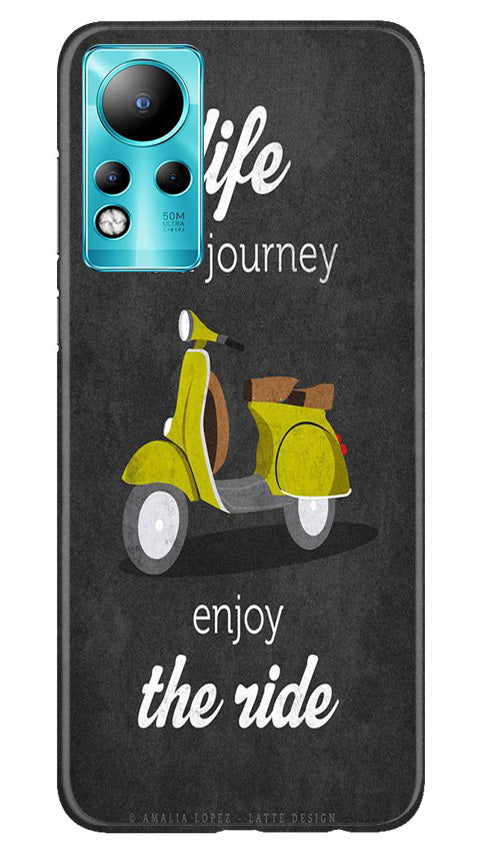 Vintage Scooter Case for Infinix Note 11 (Design No. 229)