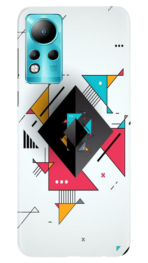 Diffrent Four Color Pattern Case for Infinix Note 11 (Design No. 244)