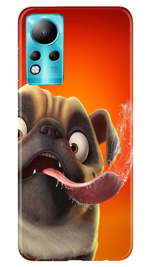 Dog Mobile Back Case for Infinix Note 11 (Design - 303)