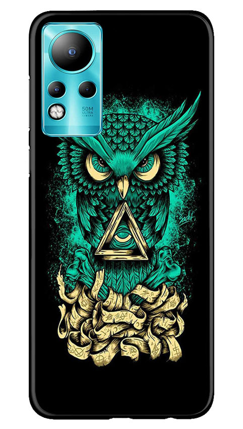 Owl Mobile Back Case for Infinix Note 11 (Design - 317)