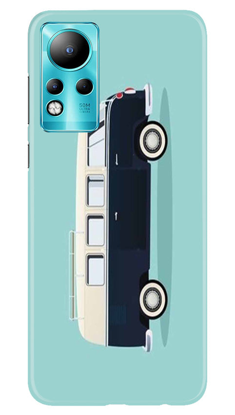 Travel Bus Mobile Back Case for Infinix Note 11 (Design - 338)