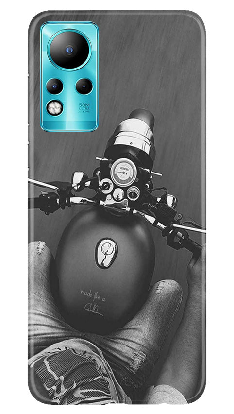 Royal Enfield Mobile Back Case for Infinix Note 11 (Design - 341)