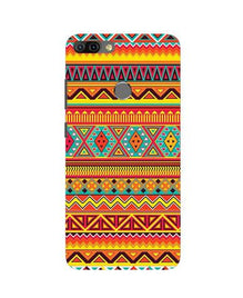 Zigzag line pattern Mobile Back Case for Infinix Hot 6 Pro (Design - 4)