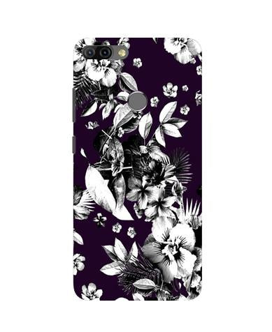 white flowers Case for Infinix Hot 6 Pro