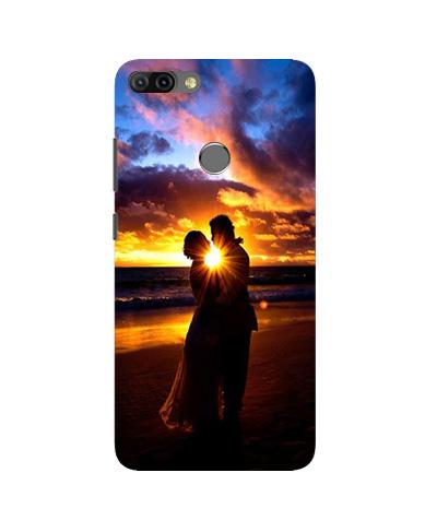 Couple Sea shore Case for Infinix Hot 6 Pro