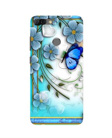 Blue Butterfly Case for Infinix Hot 6 Pro