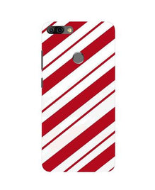 Red White Mobile Back Case for Infinix Hot 6 Pro (Design - 44)