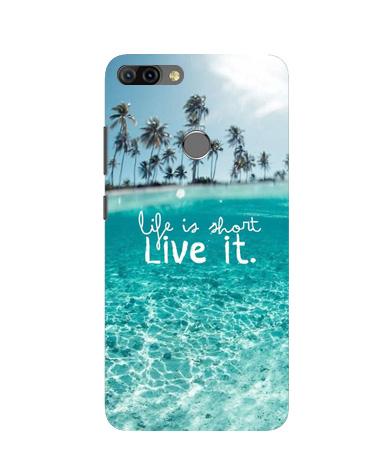 Life is short live it Case for Infinix Hot 6 Pro