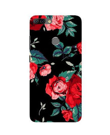 Red Rose2 Mobile Back Case for Infinix Hot 6 Pro (Design - 81)