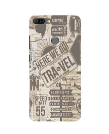 Travel Mobile Back Case for Infinix Hot 6 Pro  (Design - 104)