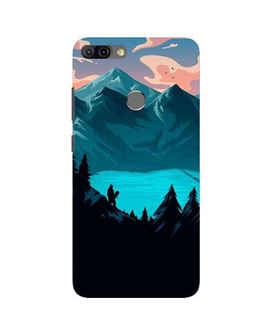 Mountains Case for Infinix Hot 6 Pro (Design - 186)