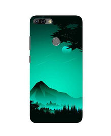 Moon Mountain Mobile Back Case for Infinix Hot 6 Pro (Design - 204)