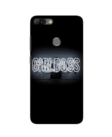 Girl Boss Black Case for Infinix Hot 6 Pro (Design No. 268)