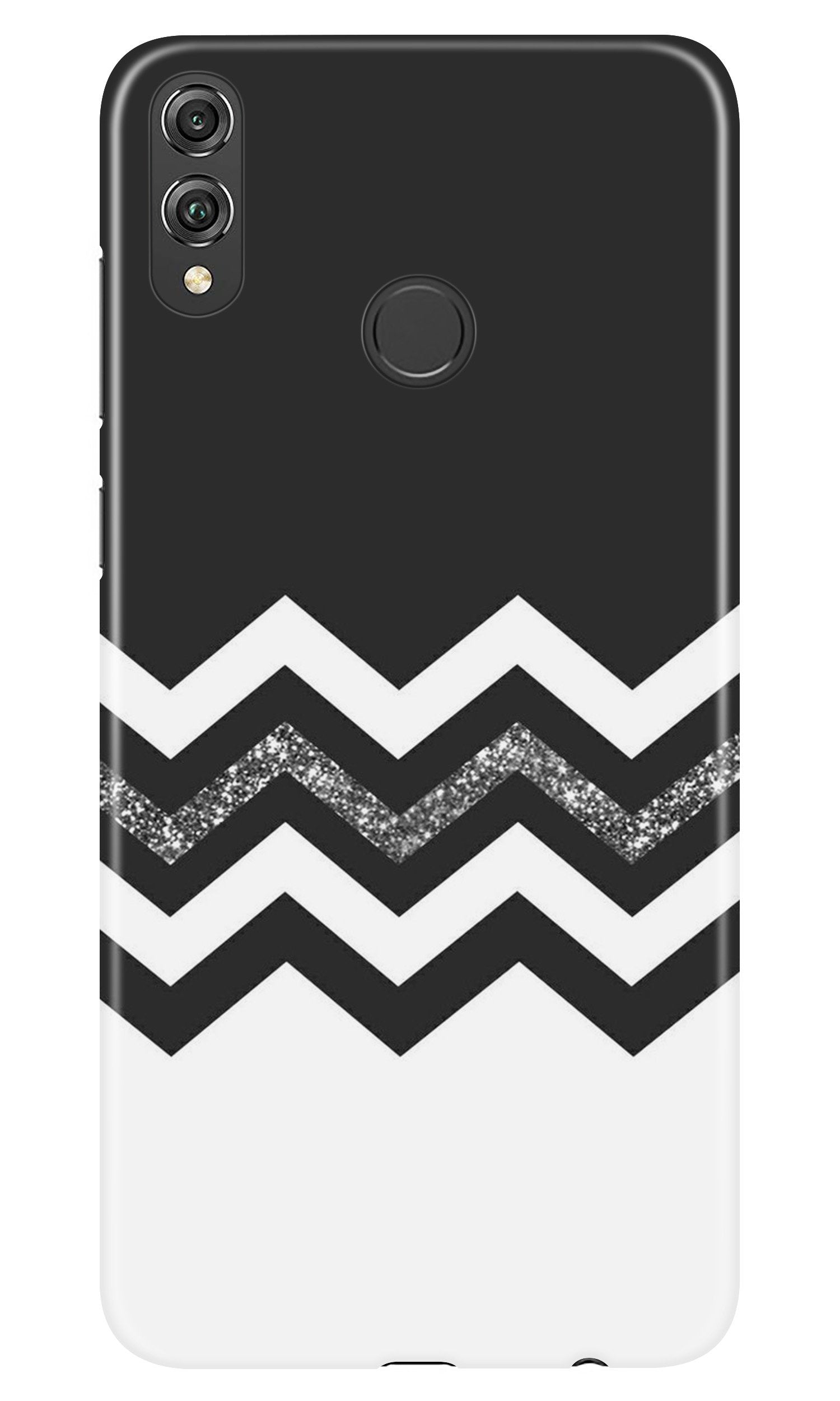 Black white Pattern2Case for Infinix Hot 7 Pro