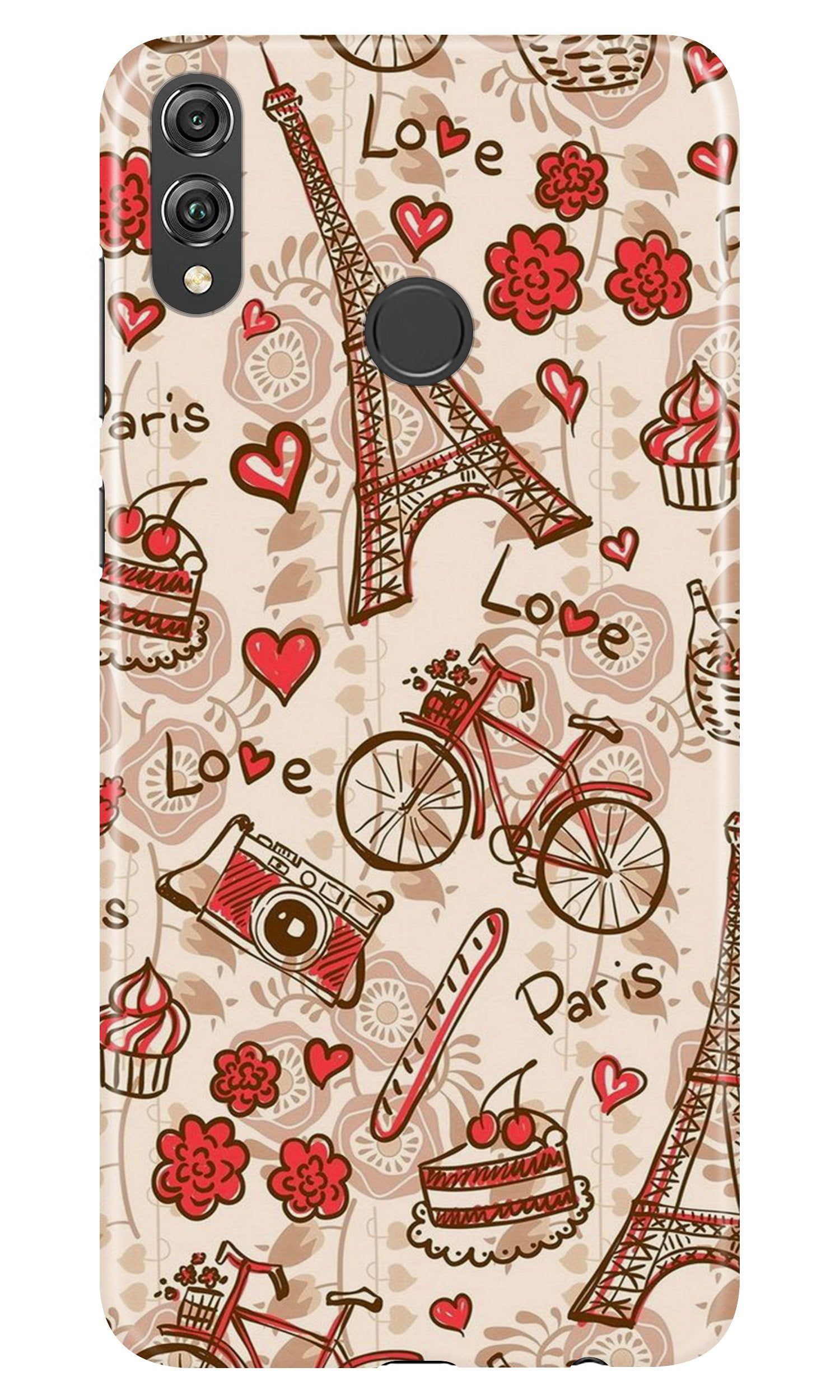 Love Paris Case for Infinix Hot 7 Pro(Design - 103)