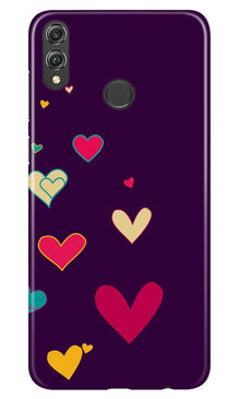 Purple Background Mobile Back Case for Infinix Hot 7 Pro  (Design - 107)