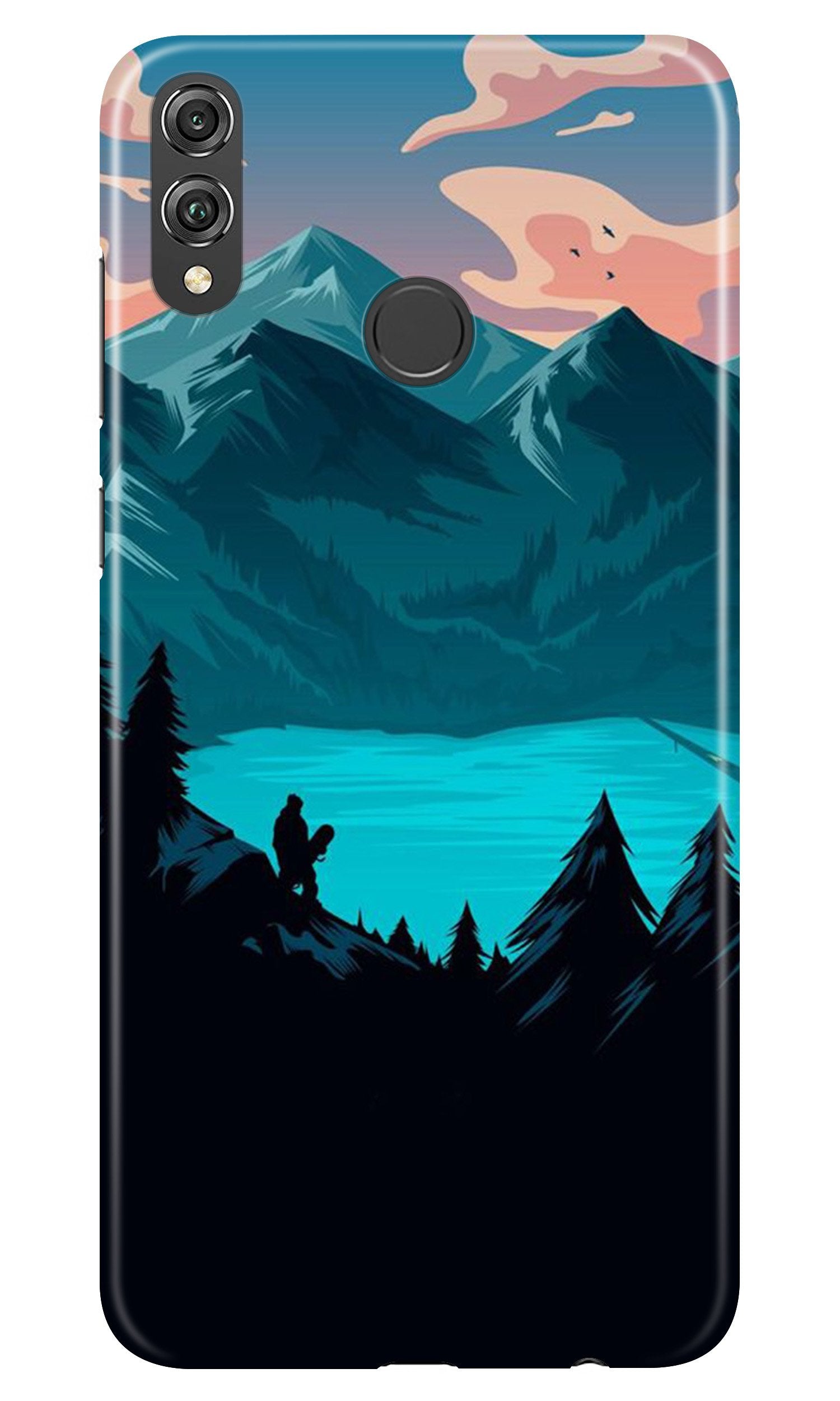 Mountains Case for Infinix Hot 7 Pro (Design - 186)