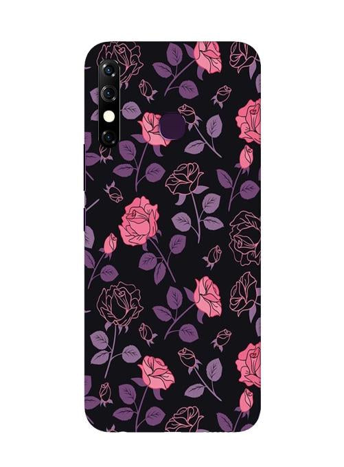 Rose Pattern Case for Infinix Hot 8