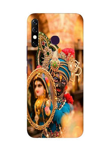 Lord Krishna5 Mobile Back Case for Infinix Hot 8 (Design - 20)