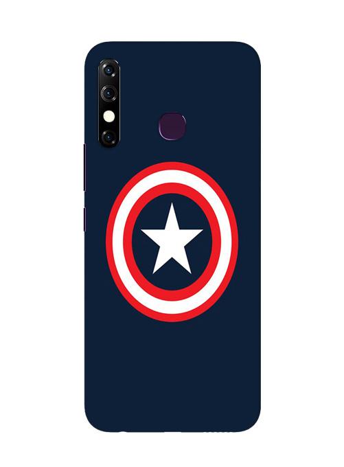 Captain America Case for Infinix Hot 8