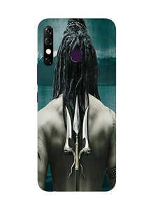 Mahakal Mobile Back Case for Infinix Hot 8 (Design - 47)