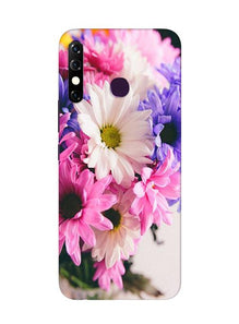 Coloful Daisy Mobile Back Case for Infinix Hot 8 (Design - 73)