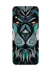 Lion Mobile Back Case for Infinix Hot 8 (Design - 97)