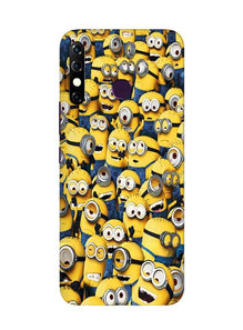 Minions Mobile Back Case for Infinix Hot 8  (Design - 126)