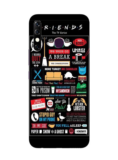 Friends Case for Infinix Hot 8  (Design - 145)