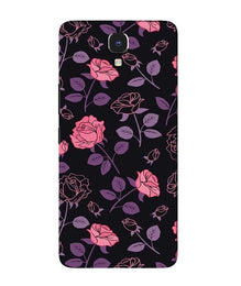 Rose Pattern Mobile Back Case for Infinix Note 4 (Design - 2)