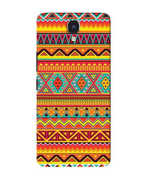 Zigzag line pattern Mobile Back Case for Infinix Note 4 (Design - 4)