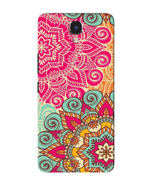 Rangoli art Mobile Back Case for Infinix Note 4 (Design - 6)