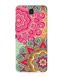 Rangoli art2 Mobile Back Case for Infinix Note 4 (Design - 29)