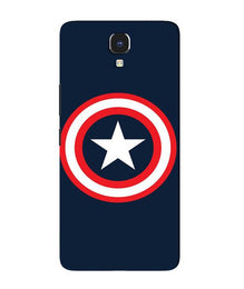 Captain America Mobile Back Case for Infinix Note 4 (Design - 42)