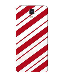 Red White Mobile Back Case for Infinix Note 4 (Design - 44)